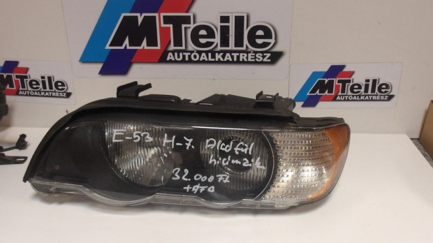 [GY�RI BONTOTT] BMW E53 BAL F�NYSZ�R� SIMA H7 ALS� F�L HI�NYZIK!